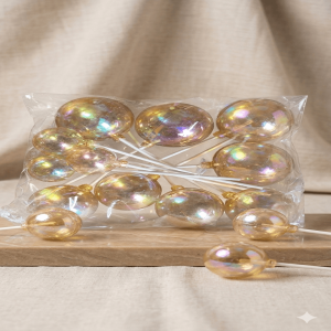 Aura Işıltılı Altın Lolipop